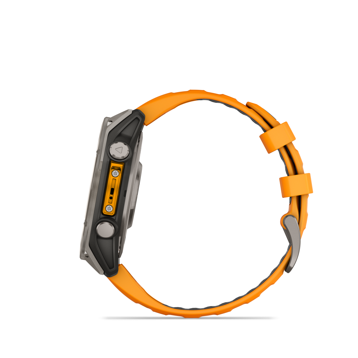 Garmin fēnix® 8 Amoled Titanium - Sapphire viedpulkstenis | 47 mm | Titāns - Spark Orange
