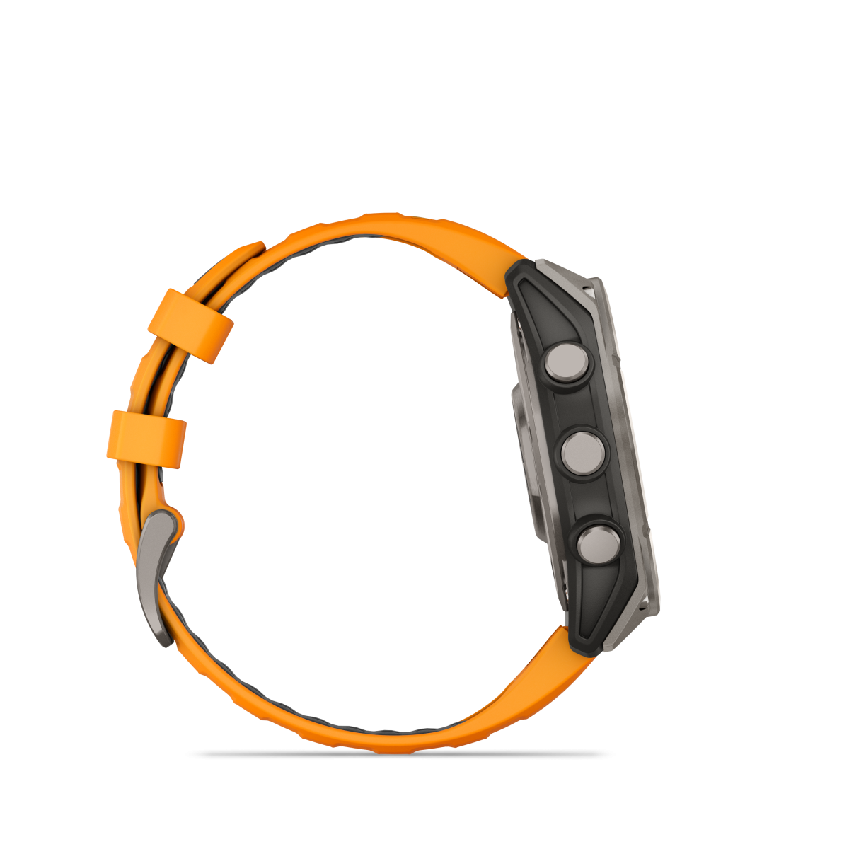 Garmin fēnix® 8 Amoled Titanium - Sapphire viedpulkstenis | 47 mm | Titāns - Spark Orange