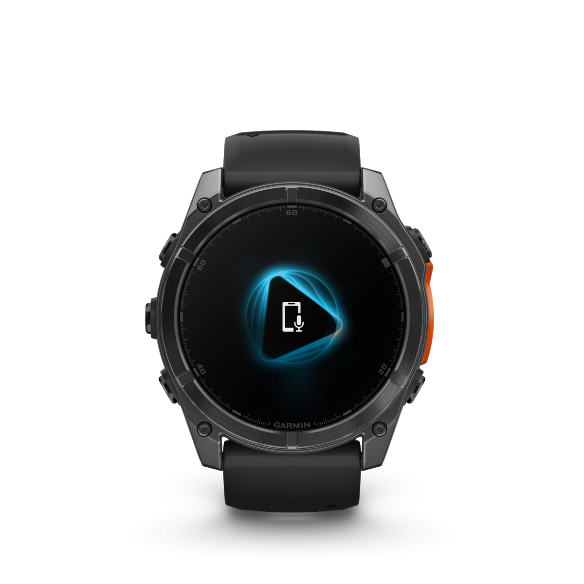 Garmin fēnix® 8 Amoled viedpulkstenis | 51 mm | Slate Gray - melns