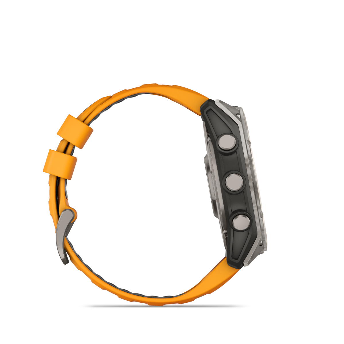 Garmin fēnix® 8 Amoled Titanium - Sapphire viedpulkstenis | 51 mm | Titāns - Spark Orange