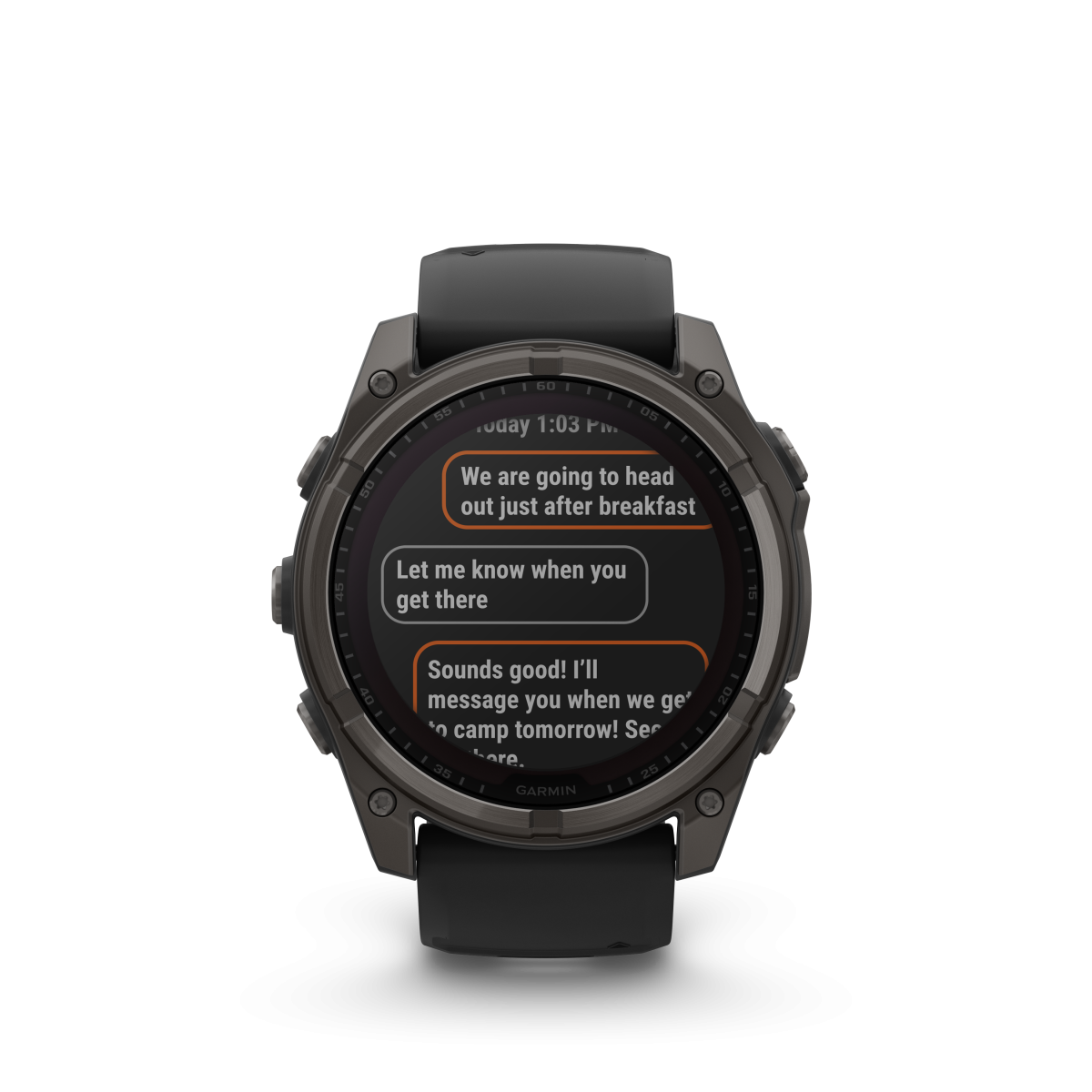 Garmin fēnix® 8 Solar Titanium - Safīra viedpulkstenis | 51 mm | Oglekļa pelēks - melns