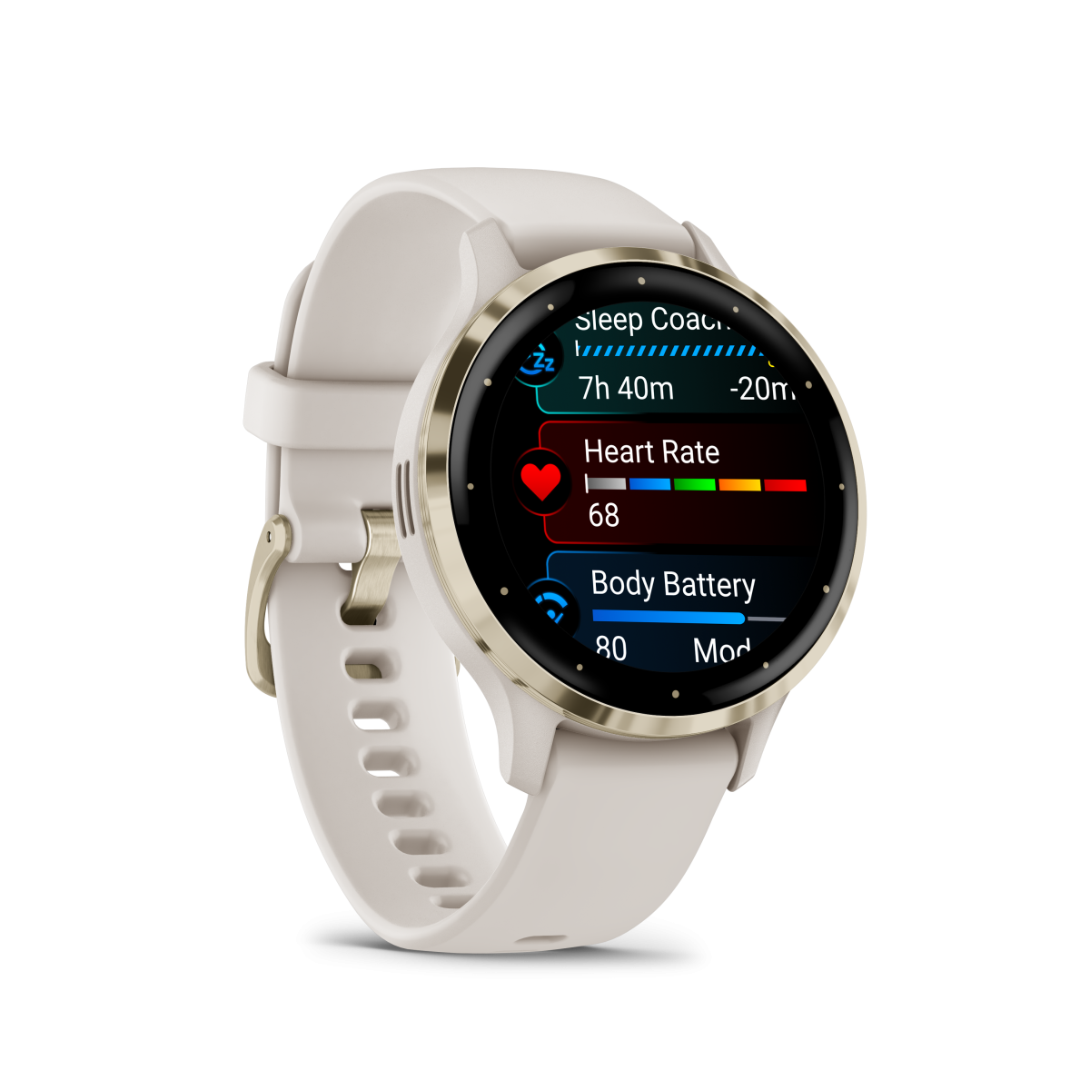 Garmin Venu® 3S viedpulkstenis | 41 mm | Tērauda apmale