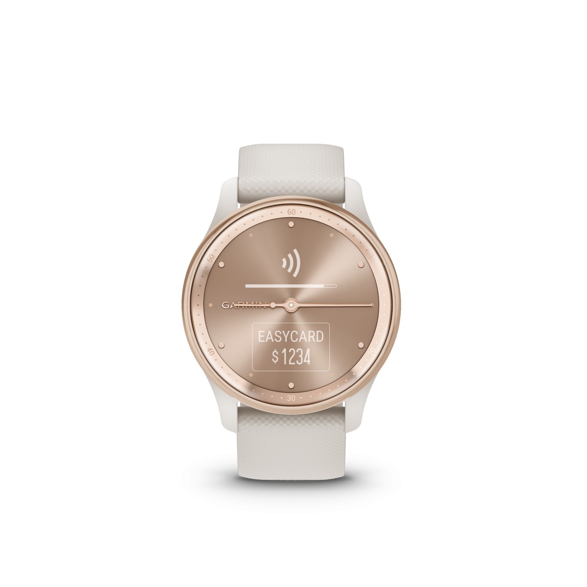 Garmin vívomove® Trend viedpulkstenis | Persiku zelts