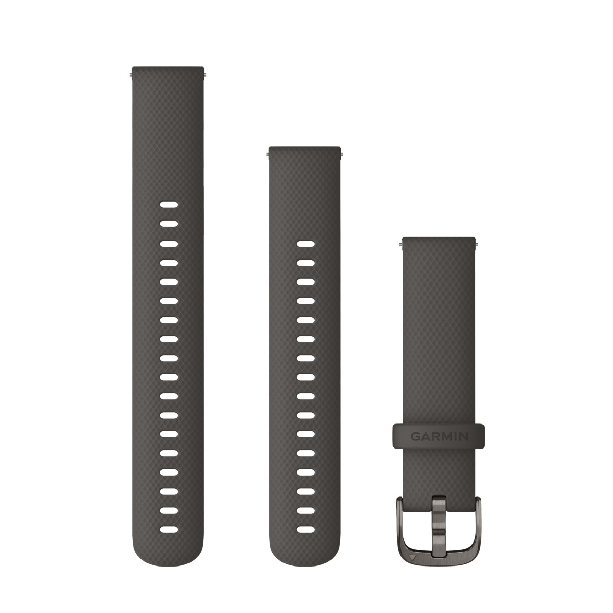 Garmin Quick Release 18 silikona pulksteņa rokassprādze | Graphite - Slate