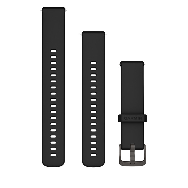Garmin Quick Release 18 silikona pulksteņa rokassprādze | Black - Slate
