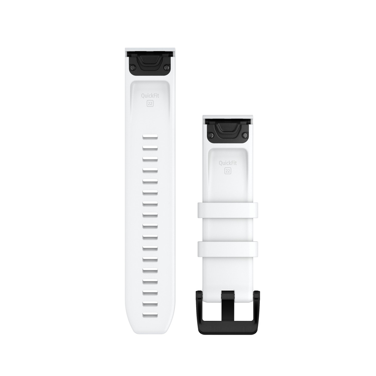 Garmin QuickFit® 22 silikona pulksteņa rokassprādze | White