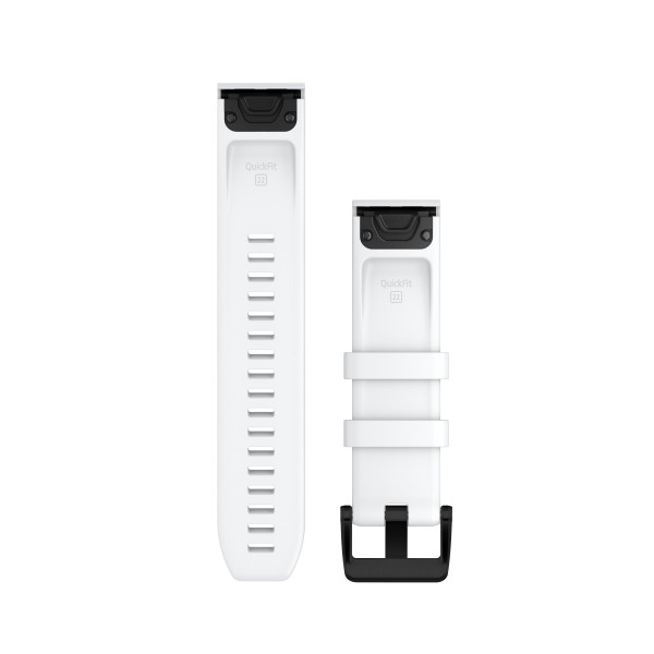 Garmin QuickFit® 22 silikona pulksteņa rokassprādze | White