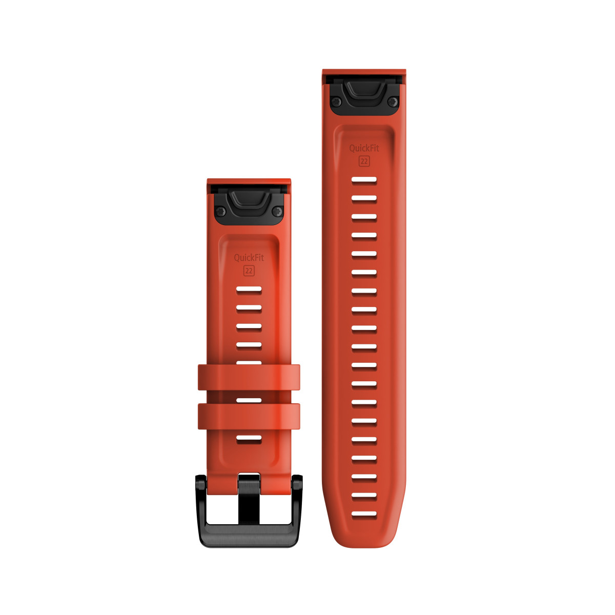 Garmin QuickFit® 22 silikona pulksteņa rokassprādze | Flame red