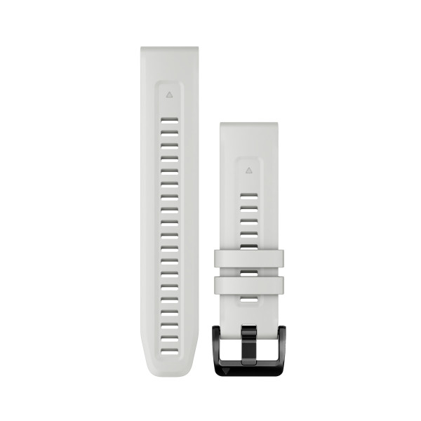 Garmin QuickFit® 22 silikona pulksteņa rokassprādze | Carrara White