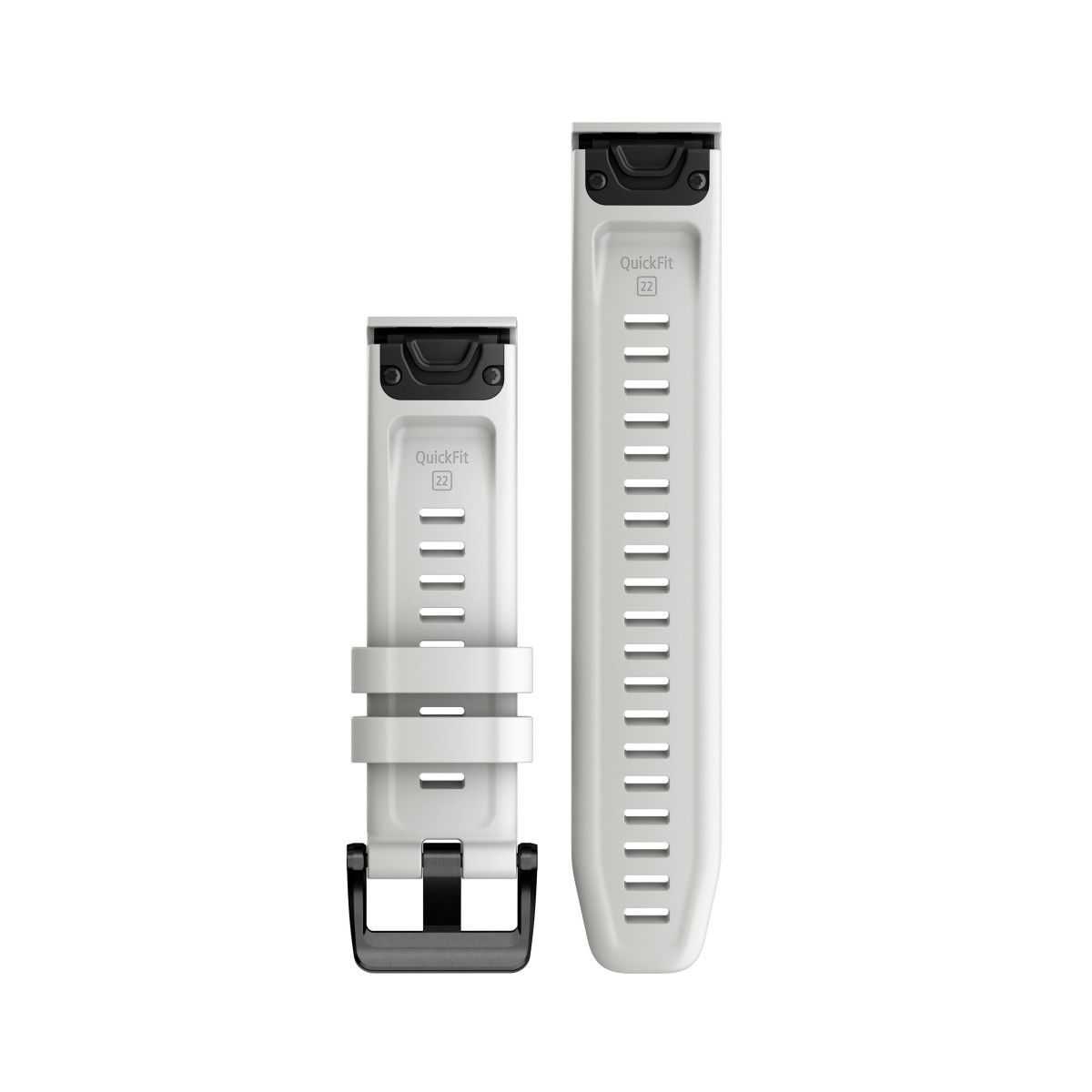 Garmin QuickFit® 22 silikona pulksteņa rokassprādze | Carrara White