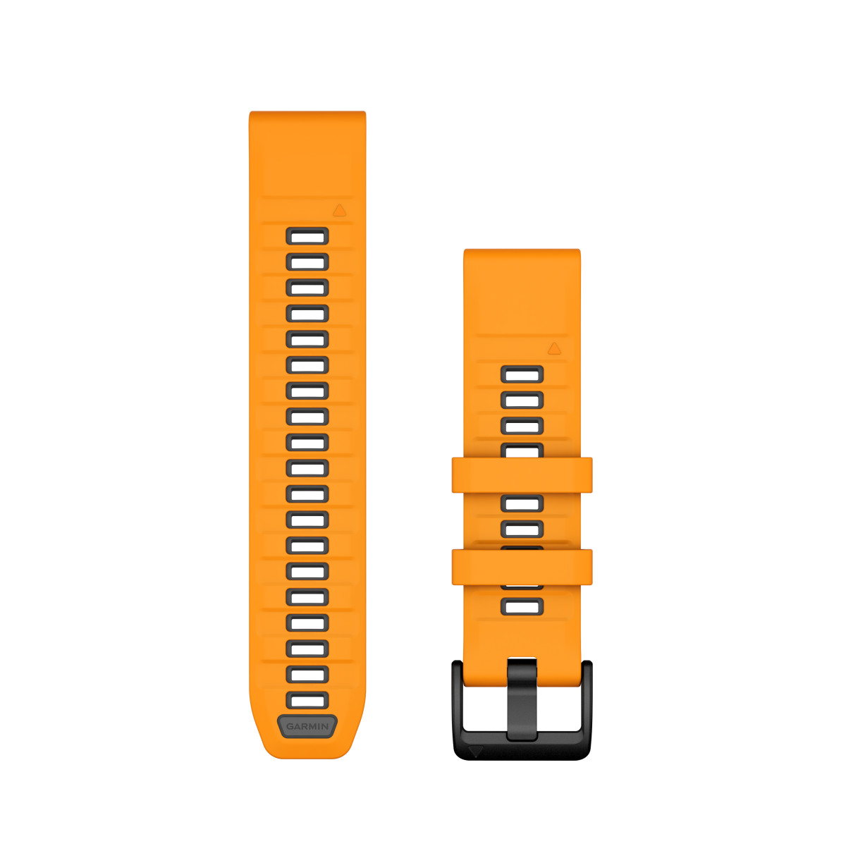Garmin QuickFit® 22 silikona pulksteņa rokassprādze | Spark Orange - Graphite