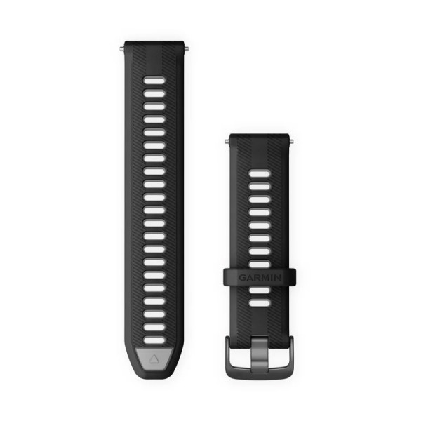 Garmin Forerunner® 22 silikona pulksteņa rokassprādze | Black - Powder Grey - Slate