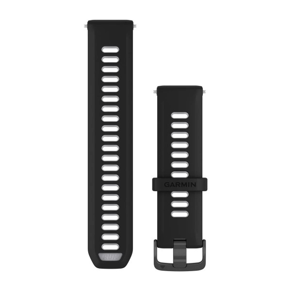 Garmin Forerunner® 22 silikona pulksteņa rokassprādze | Black - Translucent Whitestone - Slate