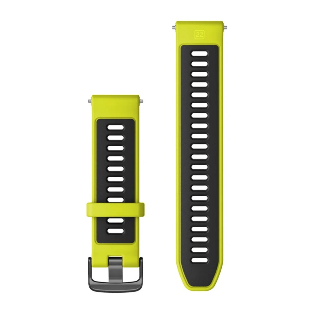 Garmin Forerunner® 22 silikona pulksteņa rokassprādze | Amp Yellow - Black - Slate