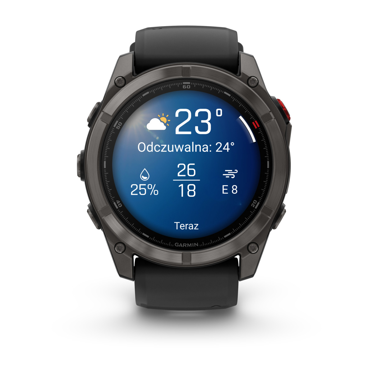 Garmin fēnix® 8 Pro Amoled - Sapphire viedpulkstenis | 51 mm |  Carbon Grey DLC Titanium - Black
