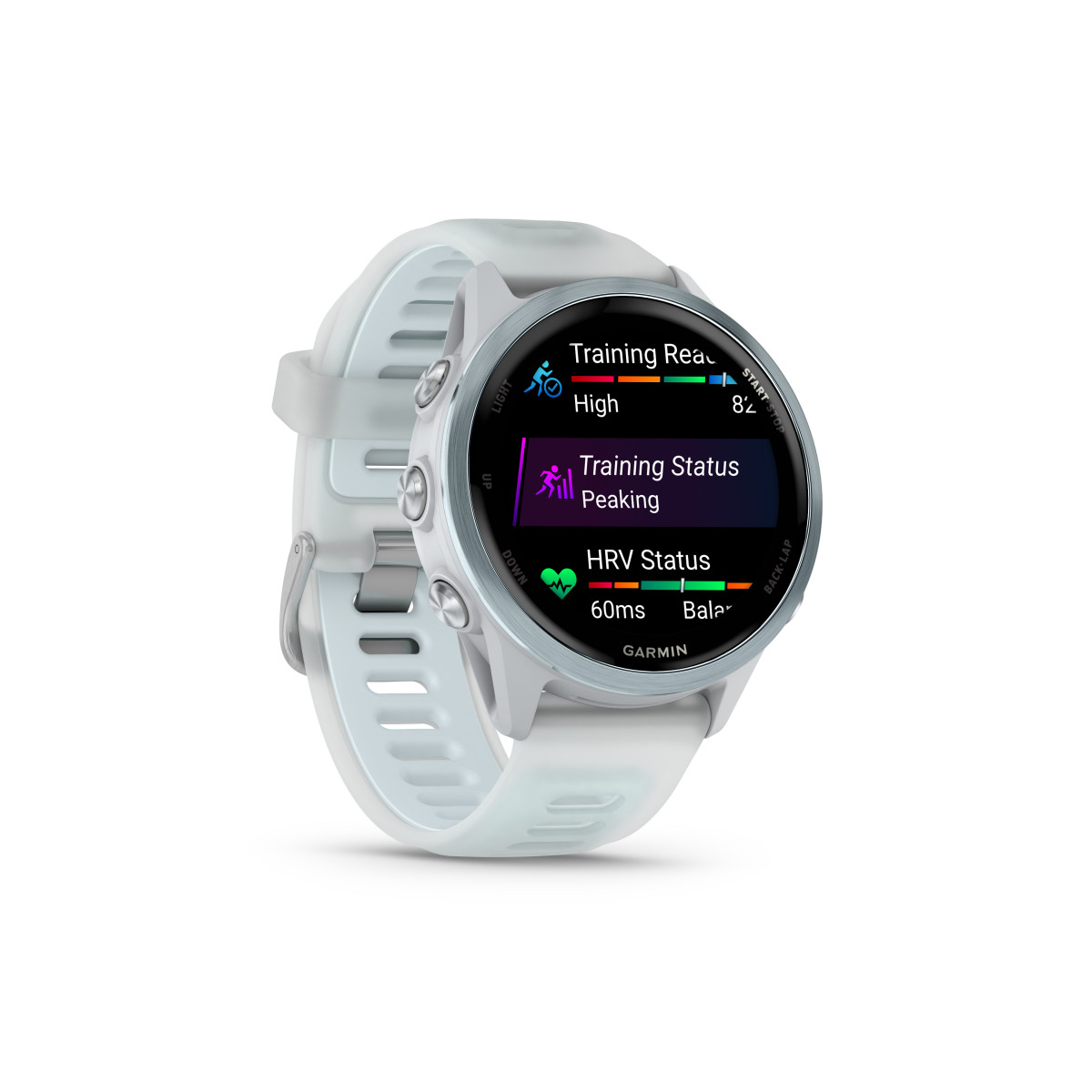 Garmin Forerunner® 570 viedpulkstenis | 42 mm | Cloud Blue Aluminium - Whitestone