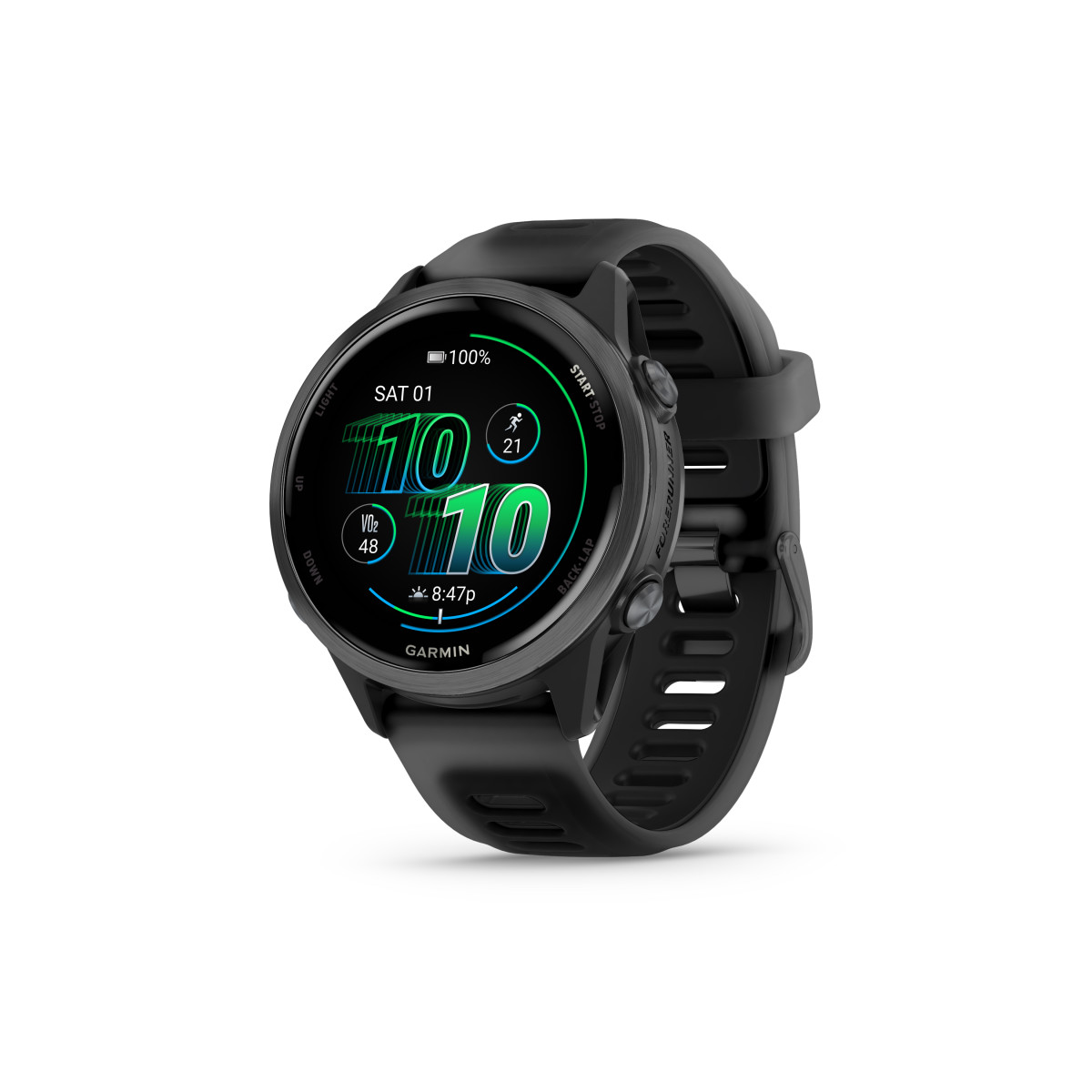 Garmin Forerunner® 570 viedpulkstenis | 42 mm | Slate Grey Aluminium - Black