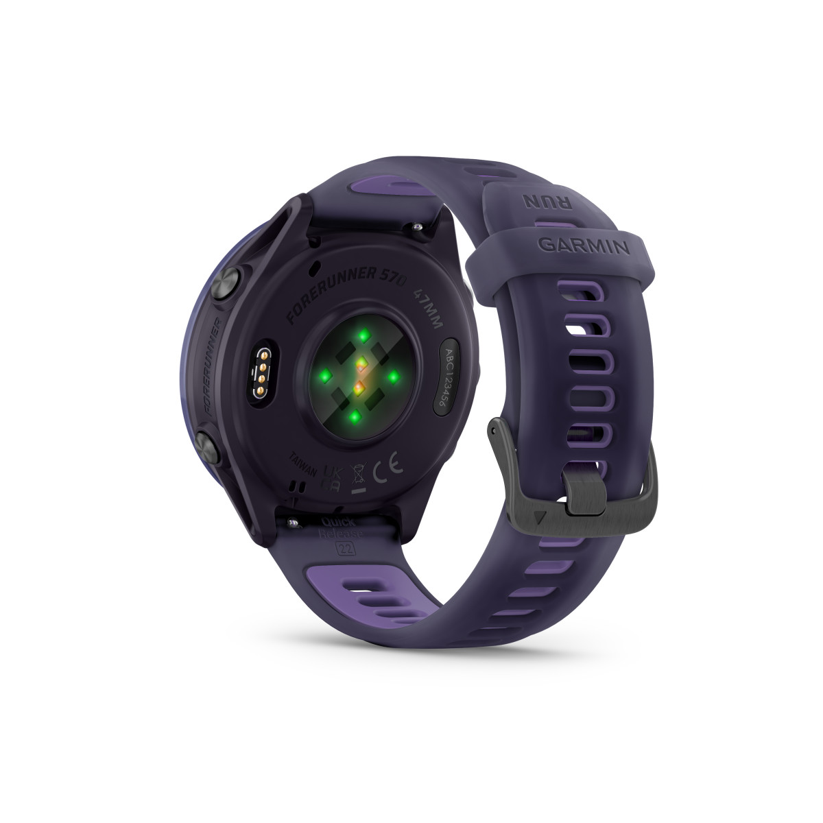 Garmin Forerunner® 570 viedpulkstenis | 47 mm | Indigo Aluminium - Imperial Purple - Indigo