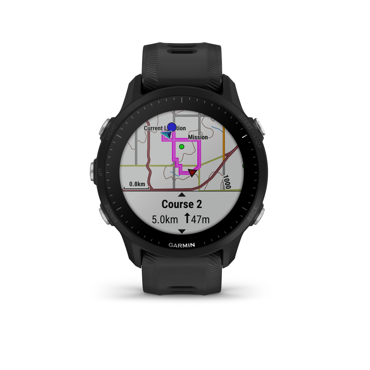 Garmin Forerunner® 955 viedpulkstenis | Black