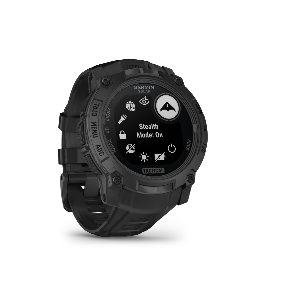Garmin Instinct® 3 Solar Tactical Edition viedpulkstenis | 50 mm | Black