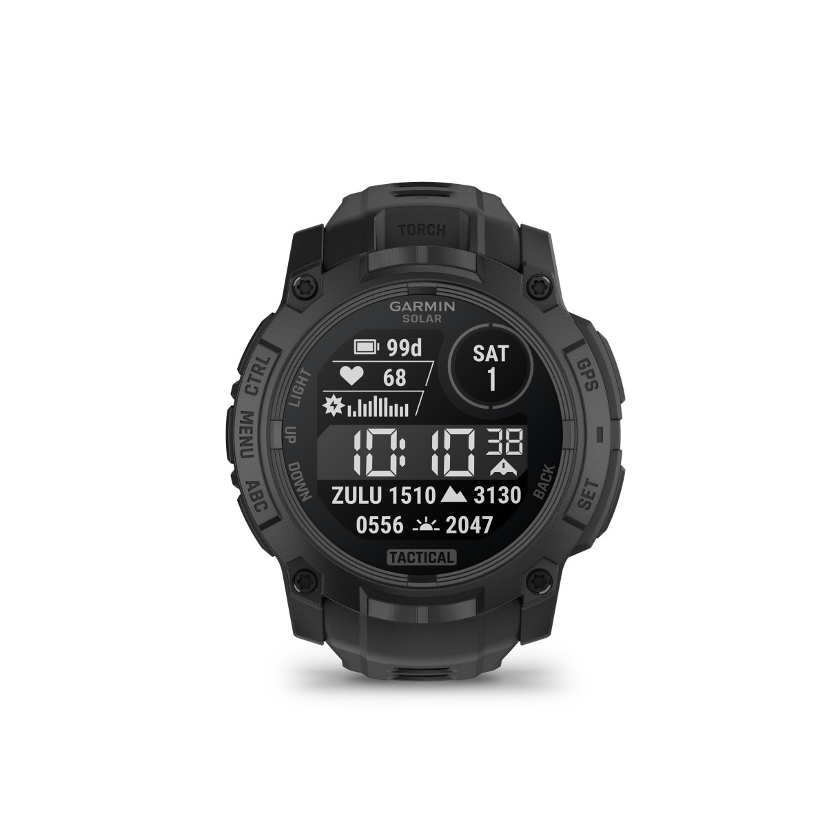 Garmin Instinct® 3 Solar Tactical Edition viedpulkstenis | 50 mm | Black