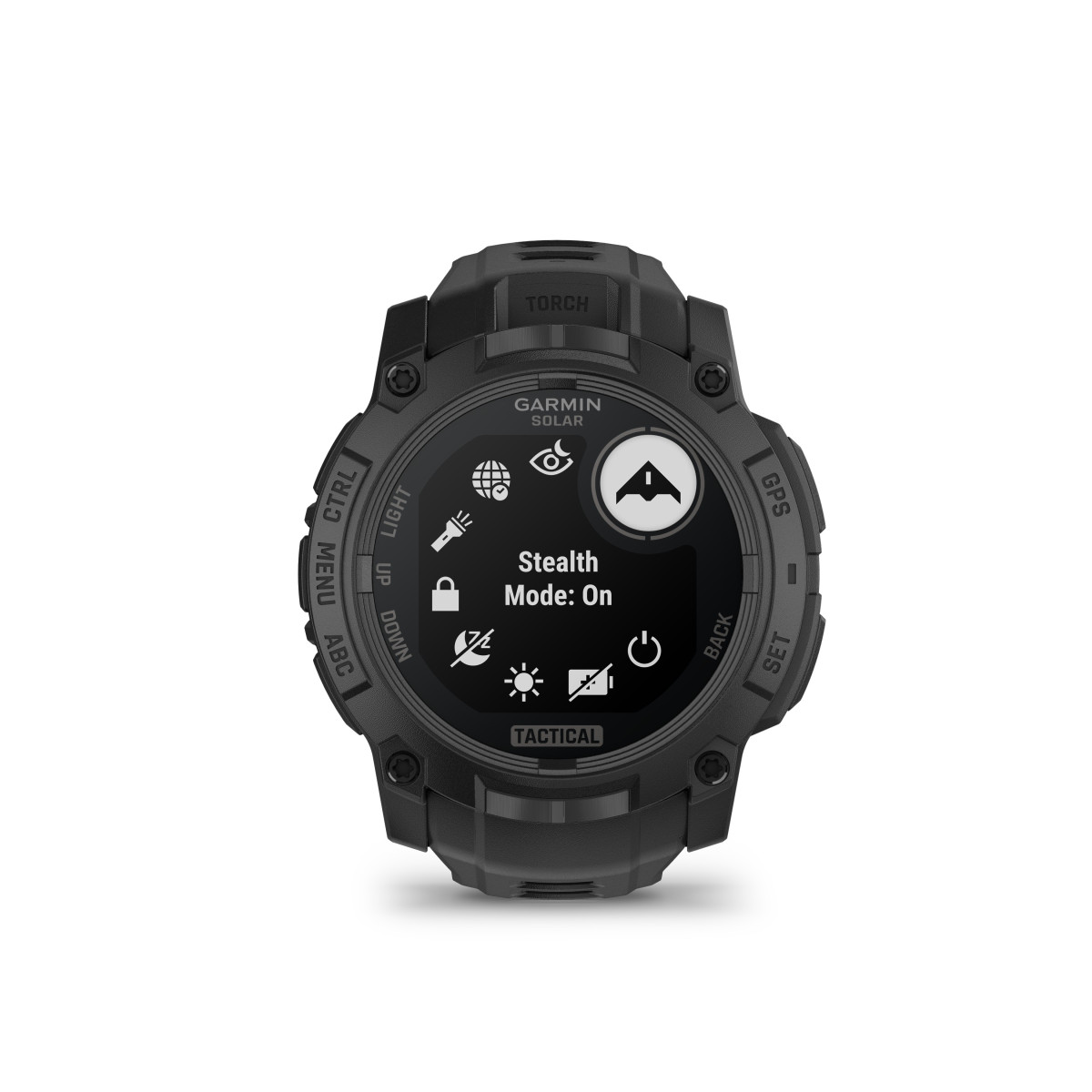 Garmin Instinct® 3 Solar Tactical Edition viedpulkstenis | 50 mm | Black