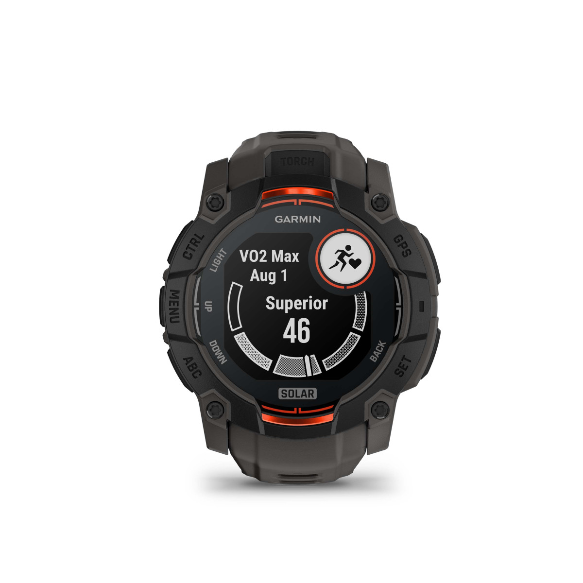 Garmin Instinct® 3 Solar viedpulkstenis | 50 mm | Black - Charcoal