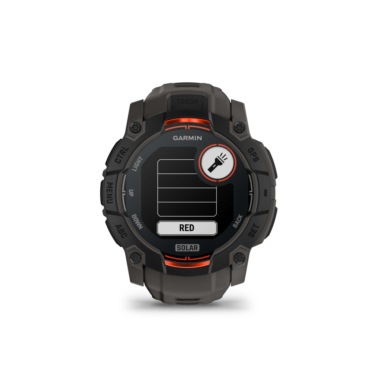 Garmin Instinct® 3 Solar viedpulkstenis | 50 mm | Black - Charcoal