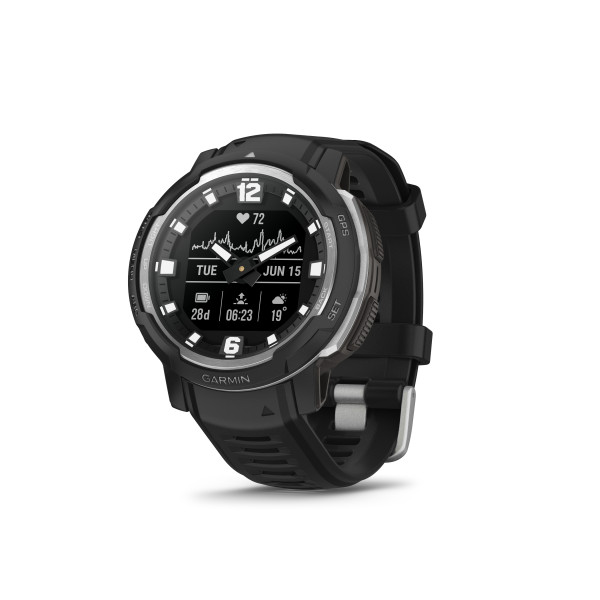 Garmin Instinct® Crossover Standard Edition viedpulkstenis | Black