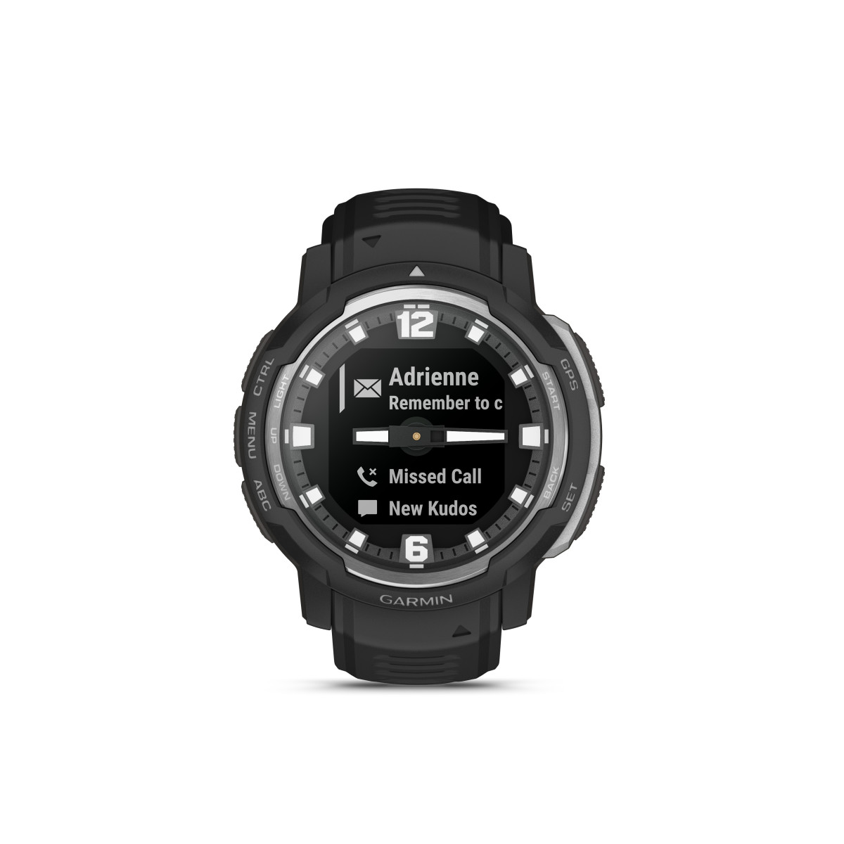 Garmin Instinct® Crossover Standard Edition viedpulkstenis | Black