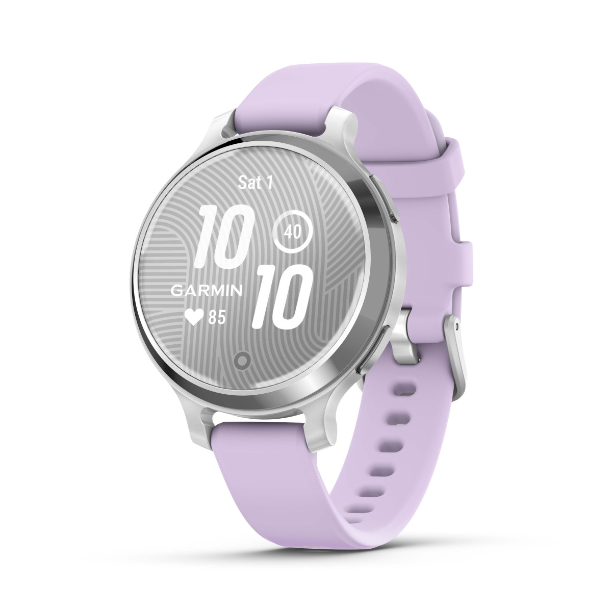 Garmin Lily® 2 Active viedpulkstenis | Silver - Purple Jasmine