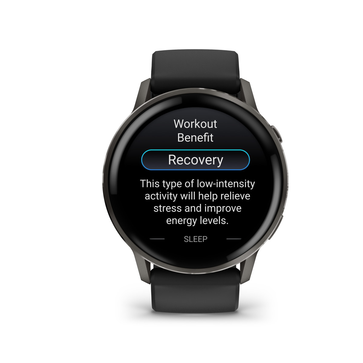 Garmin Venu® 4 viedpulkstenis | 45 mm | Slate - Black Silicone Band