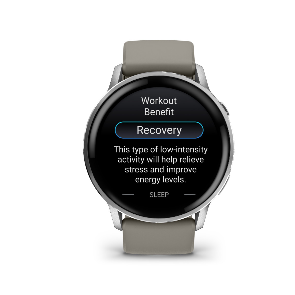 Garmin Venu® 4 viedpulkstenis | 45 mm | Silver - Silver Grey Silicone Band