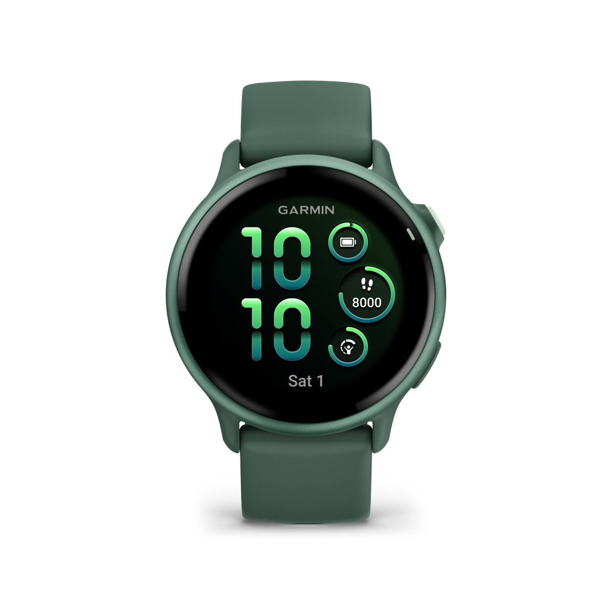Garmin vívoactive® 6  viedpulkstenis | Metallic Jasper Green