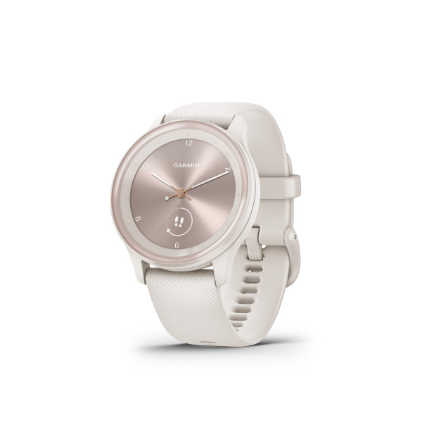 Garmin vívomove® Sport viedpulkstenis | Ivory - Peach Gold Garmin vívomove® Sport viedpulkstenis | Ivory - Peach Gold