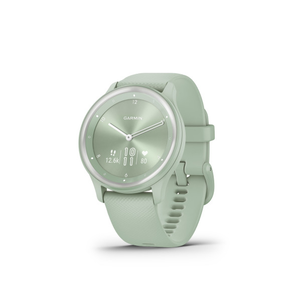Garmin vívomove® Sport viedpulkstenis | Cool Mint Garmin vívomove® Sport viedpulkstenis | Cool Mint