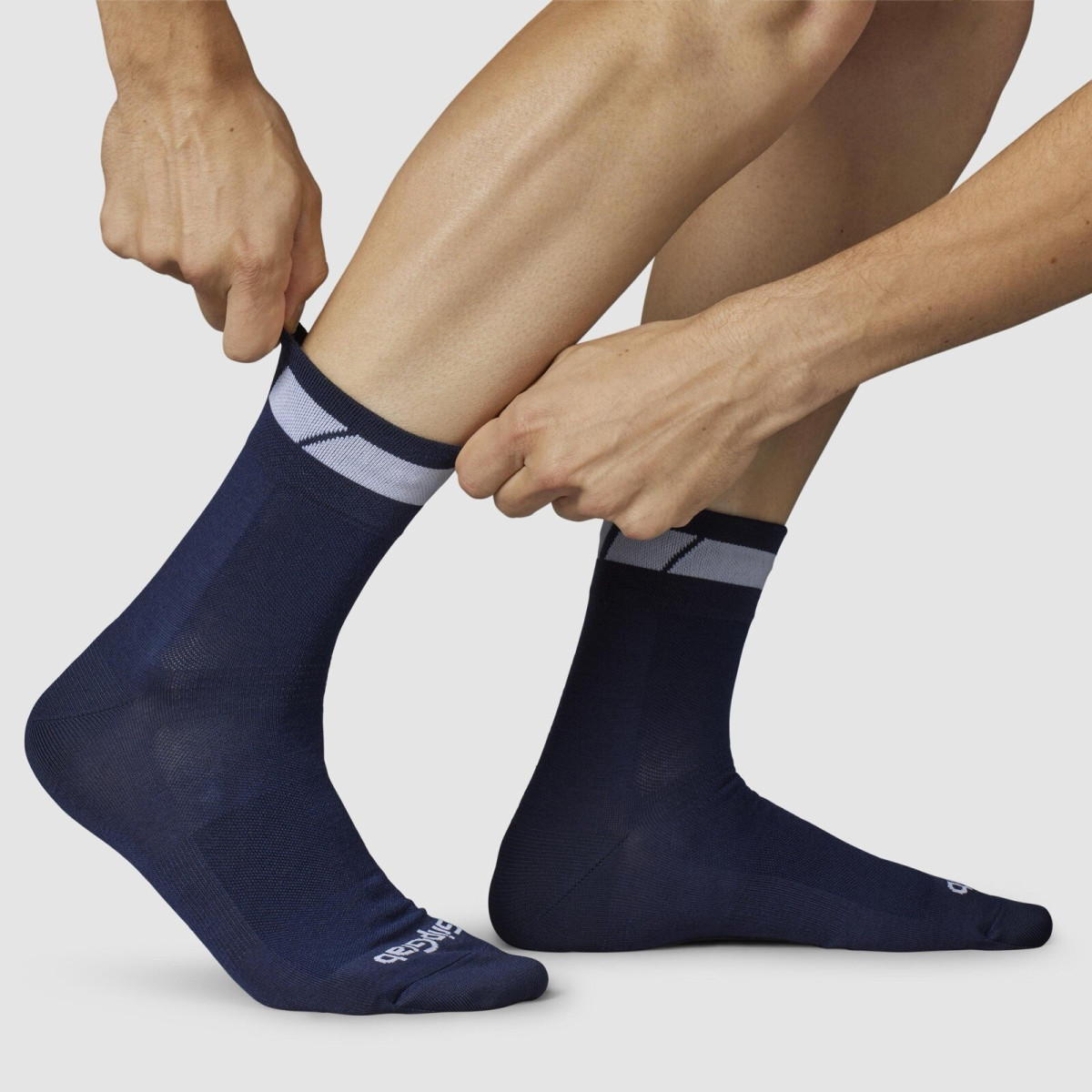 GripGrab Classic regulāra piegriezuma zeķes | Navy Blue