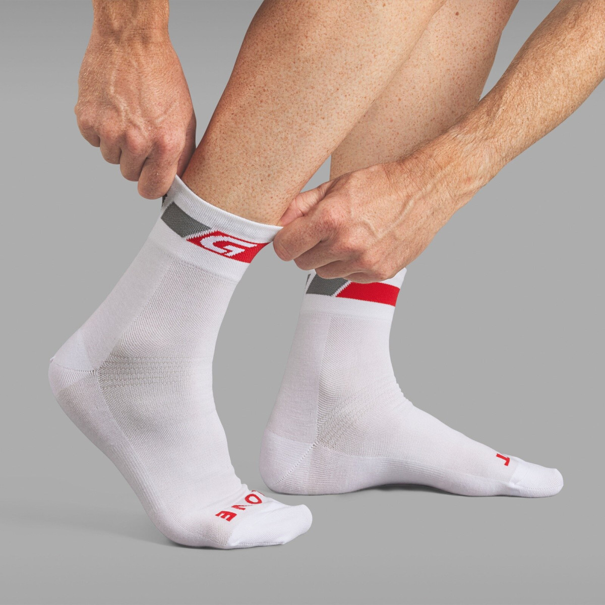 GripGrab Classic zeķes regulāra piegriezuma | White