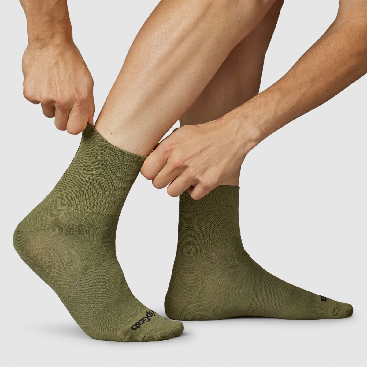 GripGrab Lightweight SL īsās zeķes | Olive Green