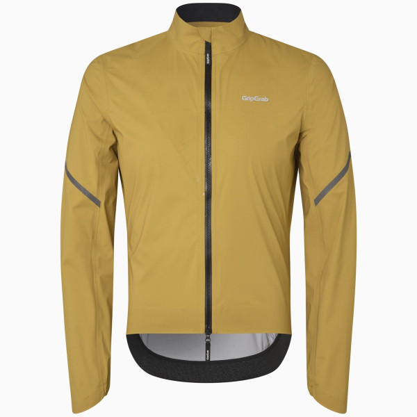 GripGrab RainMaster Ūdensnecaurlaidīga viegla vīriešu jaka | Mustard Yellow