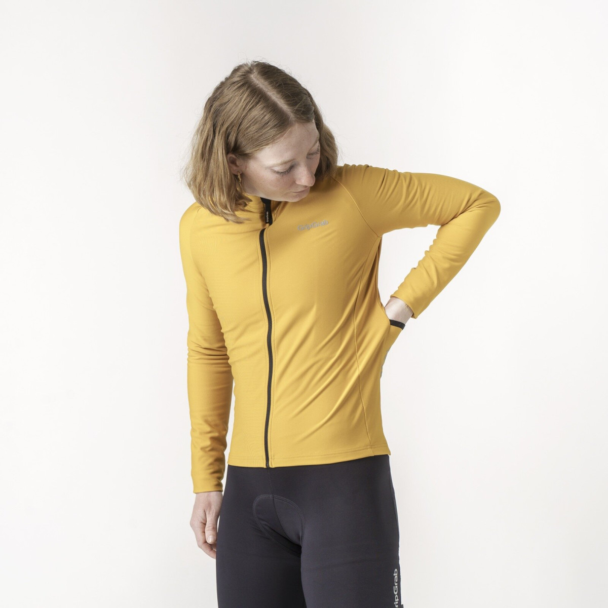 GripGrab PACR Thermal Sieviešu krekls | Sinepju dzeltens