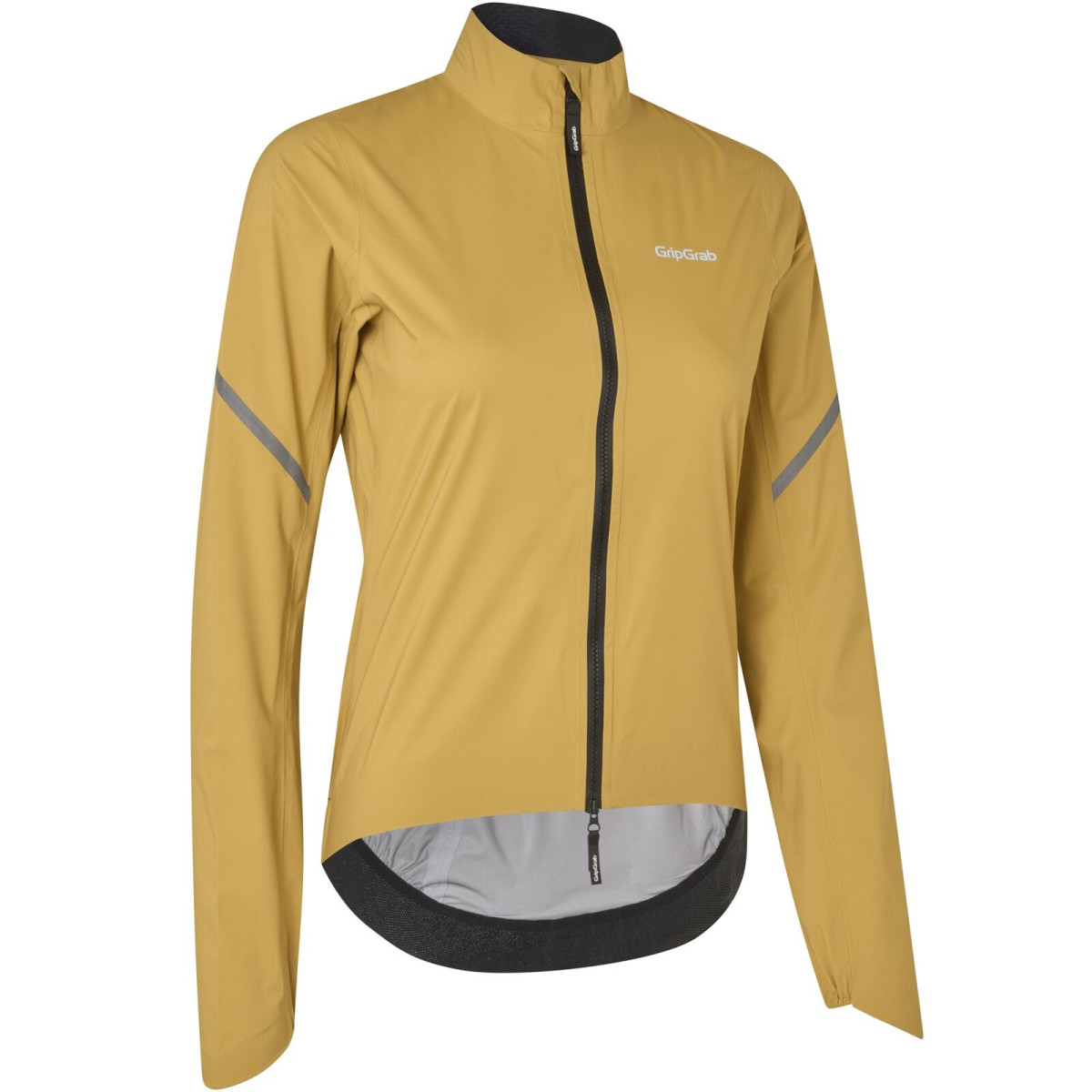 GripGrab RainMaster Ūdensnecaurlaidīga, viegla sieviešu jaka | Mustard Yellow