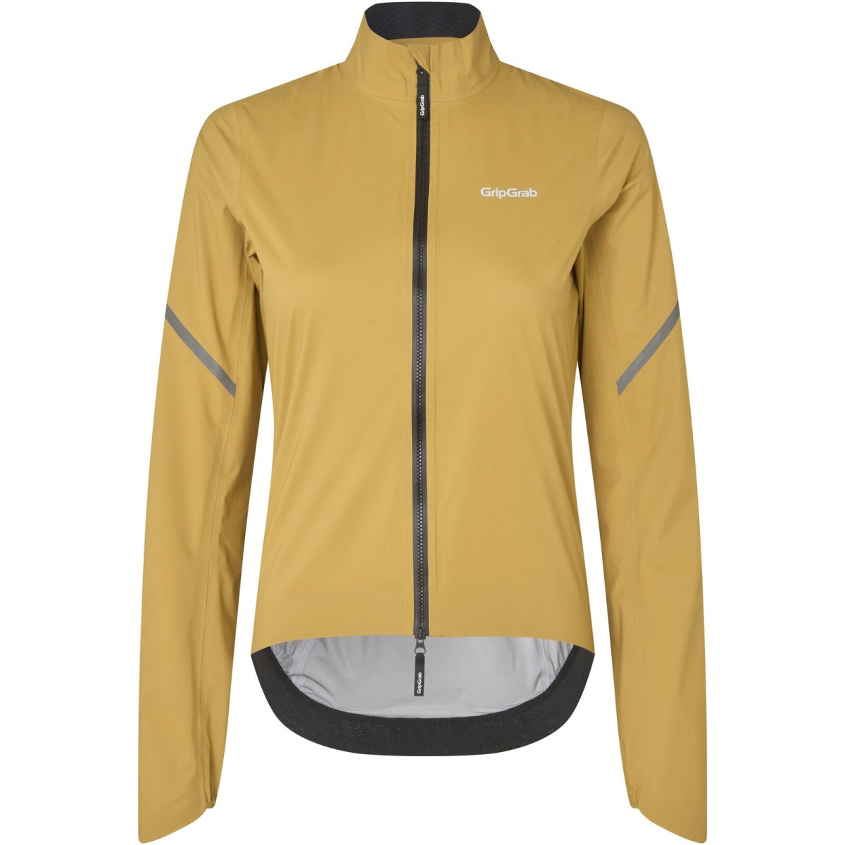 GripGrab RainMaster Ūdensnecaurlaidīga, viegla sieviešu jaka | Mustard Yellow
