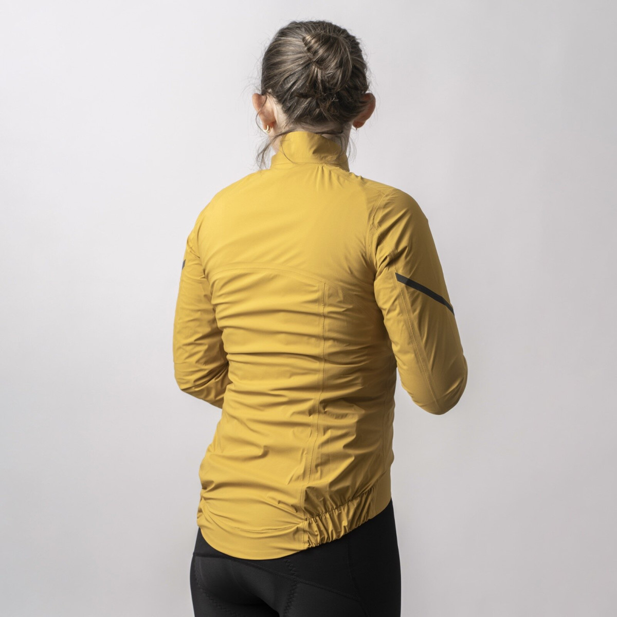 GripGrab RainMaster Ūdensnecaurlaidīga, viegla sieviešu jaka | Mustard Yellow