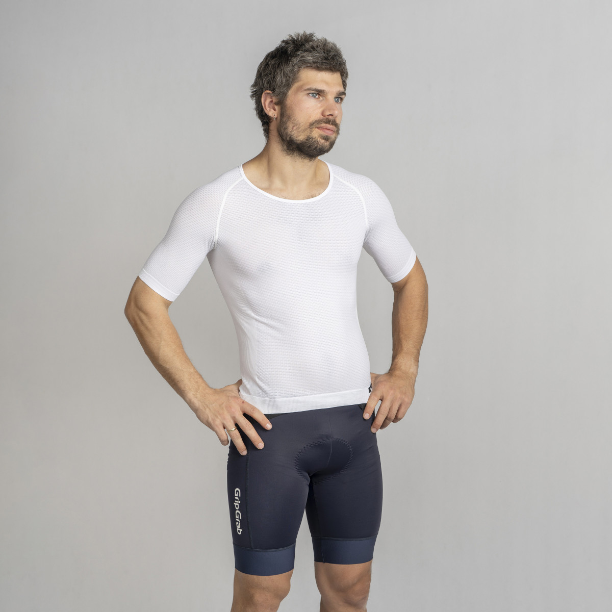 GripGrab PACR Summer vīriešu apakškrekls | White