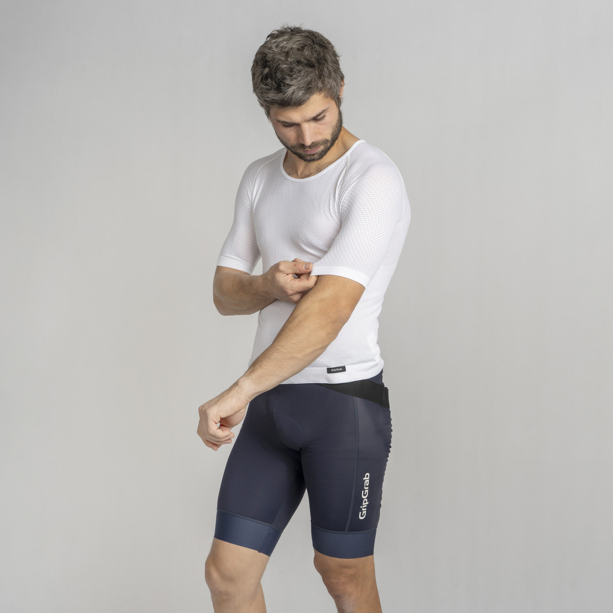 GripGrab PACR Summer vīriešu apakškrekls | White