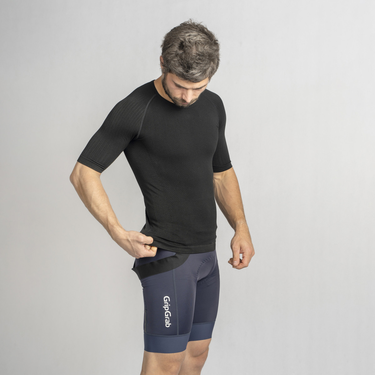 GripGrab PACR Spring-Autumn vīriešu apakškrekls | Black