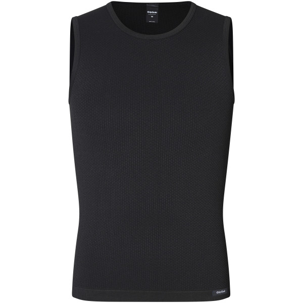 GripGrab PACR Spring-Autumn Sleeveless vīriešu apakškrekls | Black