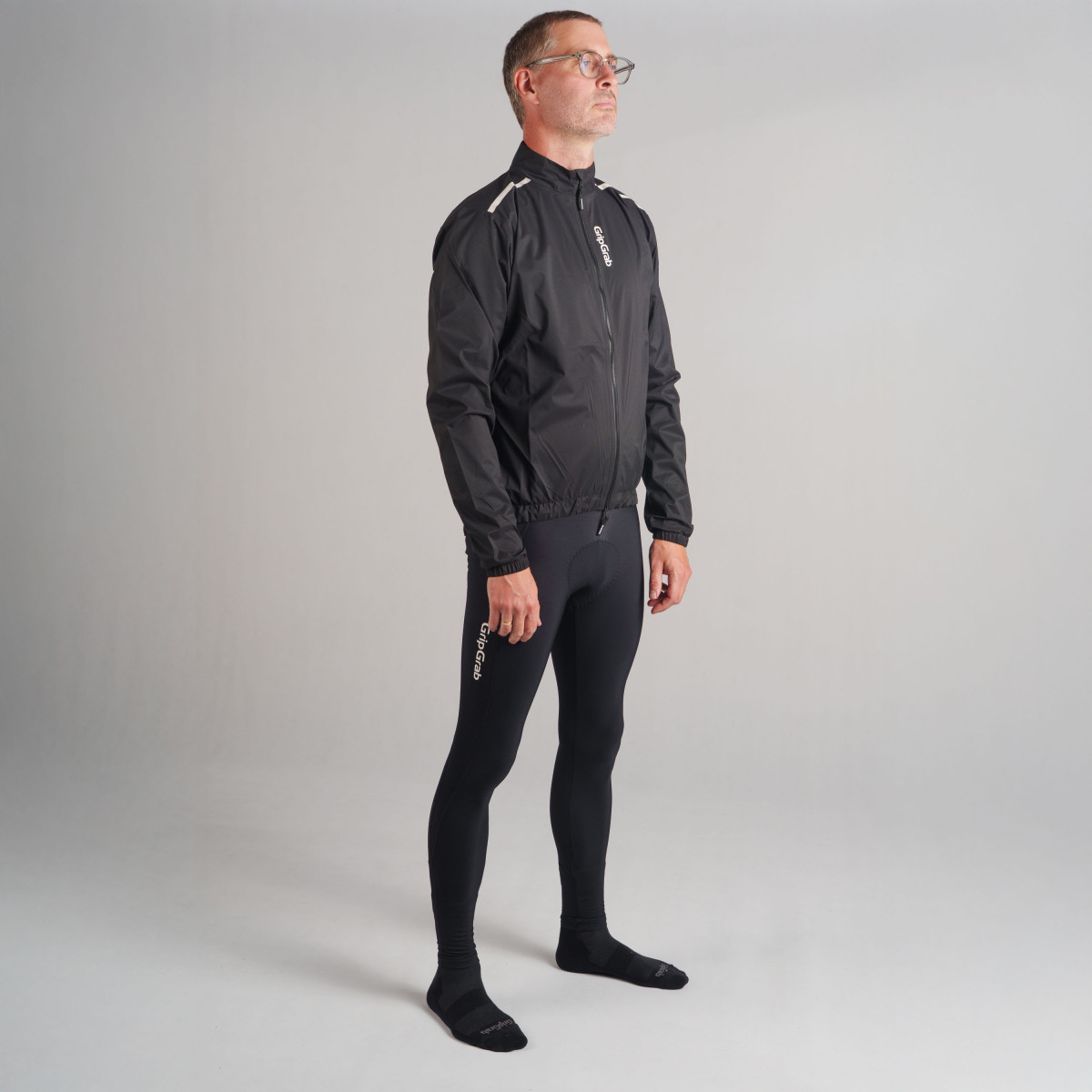 GripGrab Ride Waterproof Lightweight vīriešu jaka | Black