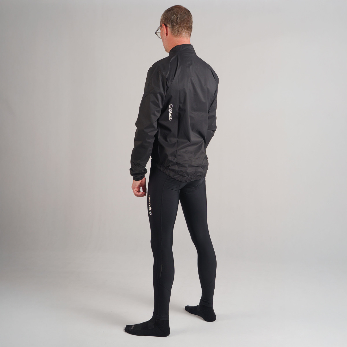 GripGrab Ride Waterproof Lightweight vīriešu jaka | Black